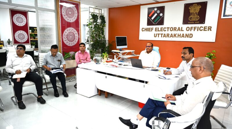 उत्तराखंड में अनमैप्ड और विसंगति वाले 94 प्रतिशत मतदाताओं की सुनवाई पूरी