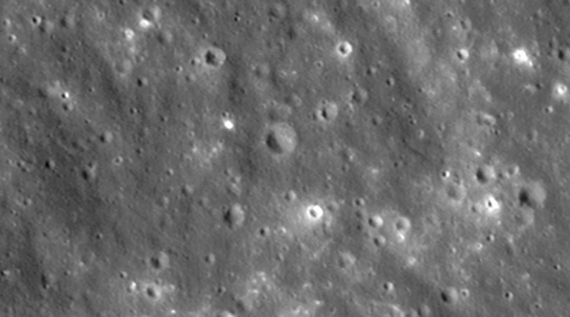 NASA’s LRO Images Falcon 9 Crater on Moon, Learns New Details