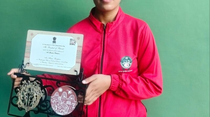 राष्ट्रपति भवन के एट होम रिसेप्शन के लिए अल्मोड़ा की गर्विता भाकुनी का चयन