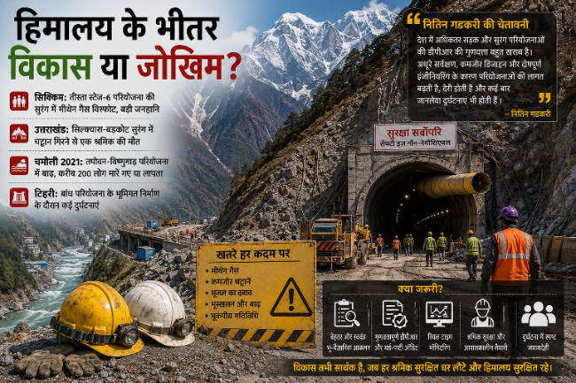 हिमालय के भीतर विकास या जोखिम?