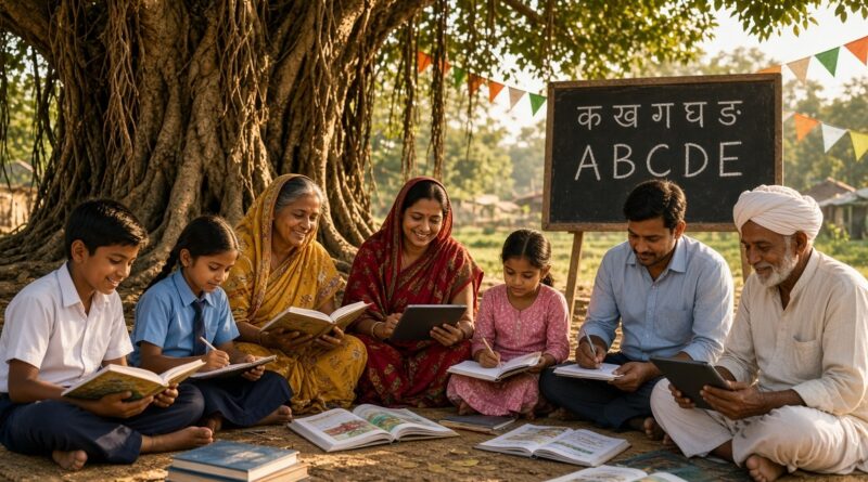साक्षरता की छलांग, मगर मंजिल अभी दूर