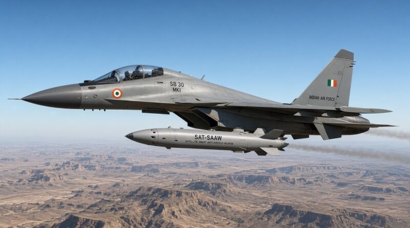 रक्षा मंत्रालय ने वायुसेना के लिए 160 सैटेलाइट स्मार्ट एंटी एयरफील्ड हथियारों हेतु बीडीएल के साथ ₹811 करोड़ के अनुबंध पर हस्ताक्षर किए