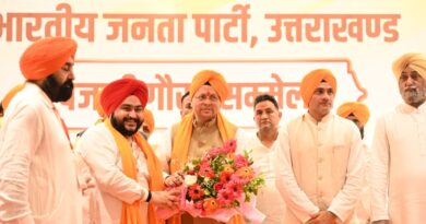 पंजाबी गौरव सम्मेलन में धामी और नितिन नवीन ने की शिरकत