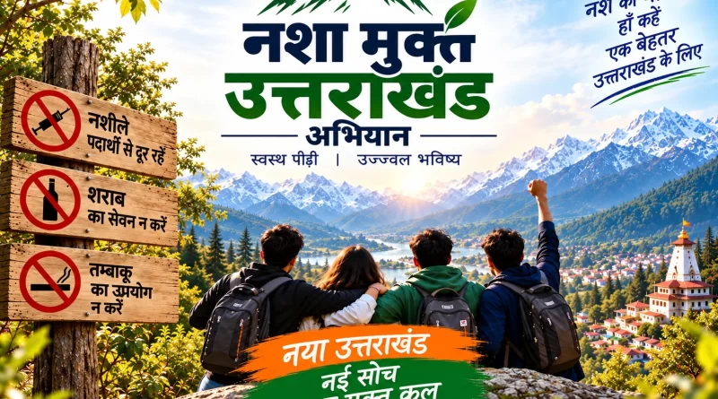 नशामुक्त उत्तराखंड की मुहिम तेज, शिक्षण संस्थानों से तस्करों के नेटवर्क तक निगरानी