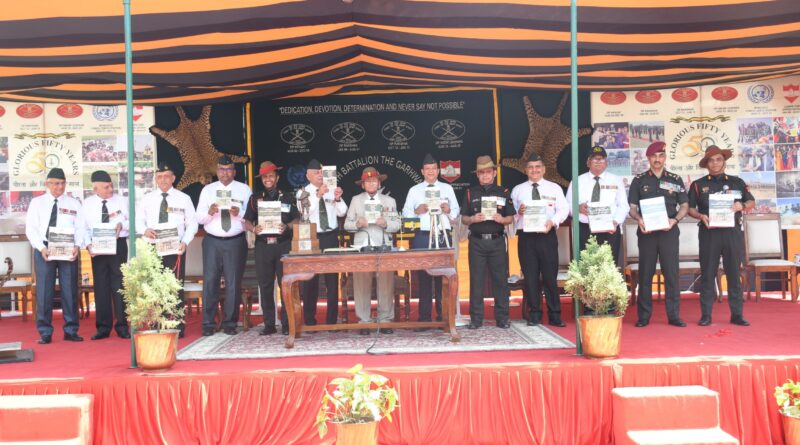14वीं गढ़वाल राइफल्स का स्वर्ण जयंती समारोह में पूर्व सैनिकों ने की यादें ताजा