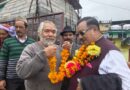 नंदा देवी के दर्शन के बाद ग्रामीणों से मिले उदय सिंह रावत
