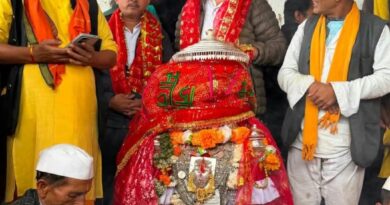बड़ी जात : दूसरे पड़ाव नंदानगर के मधकोट गांव पहुंची नंदा डोली