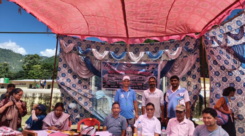झिरकोटी न्याय पंचायत के खेल महाकुंभ का आगाज