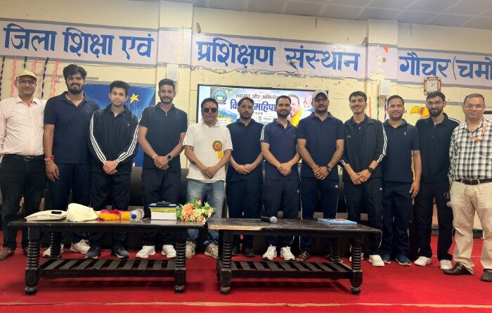 लोकगायक किशन महिपाल को डायट ने किया सम्मानित