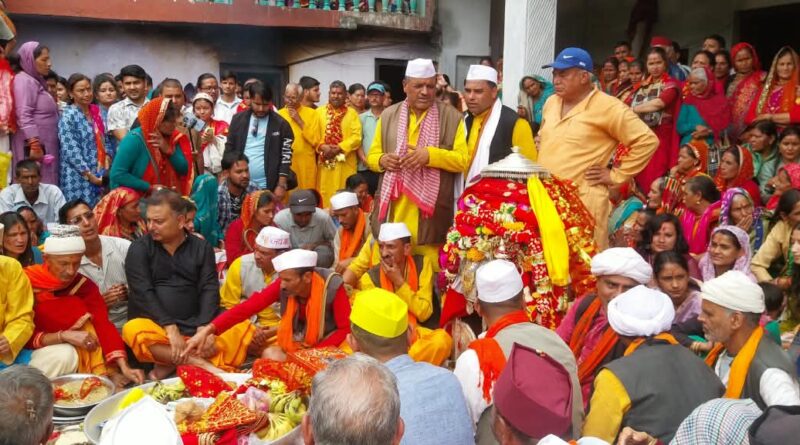 बड़ी जात : आठवें पड़ाव धरा तल्ला पहुंची नंदा की उत्सव डोली