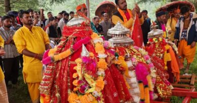 बधाण की नंदा डोली मुंदोली पहुंची, आज वांण में चार देव डोलियों का मिलन