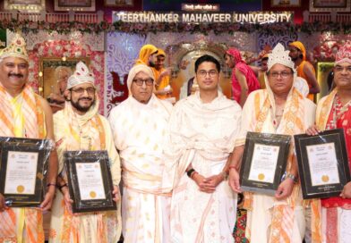 उत्तम मार्दव धर्म की भावना से सराबोर हुआ टीएमयू का जिनालय उत्तम मार्दव धर्म की भावना से सराबोर हुआ टीएमयू का जिनालय