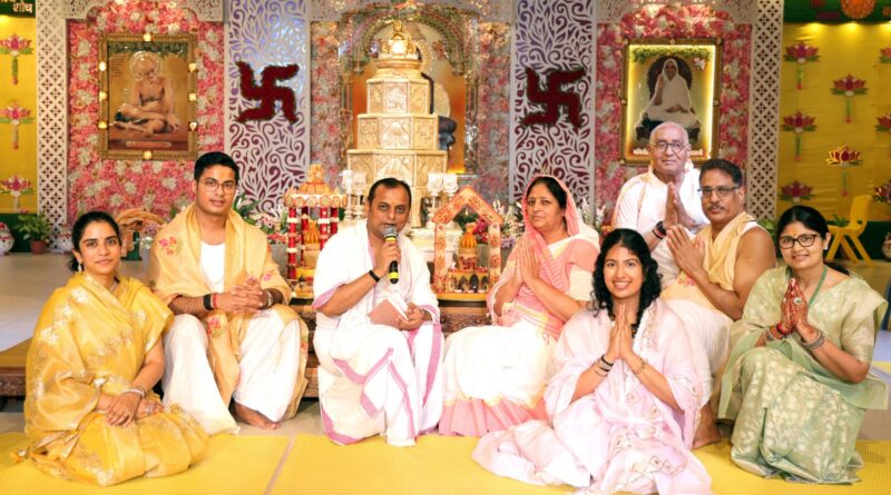 टीएमयू में भगवान पुष्पदंत का मोक्ष कल्याणक श्रद्धा-भक्ति से मनाया गया