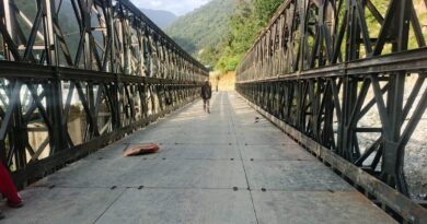 यमुनोत्री मार्ग पर 57 मीटर लंबा वैली ब्रिज तैयार, यातायात के लिए खुला