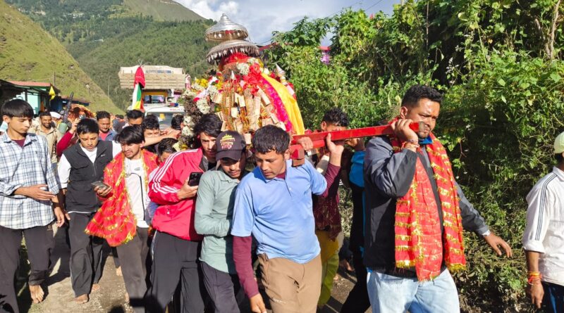 नंदा देवी बड़ी जात यात्रा अपने 19वें पड़ाव फरखेत पहुंची