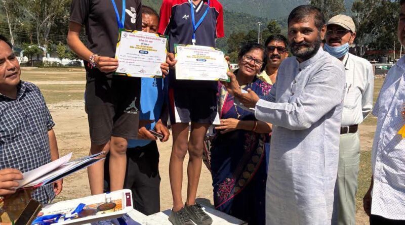 गौचर में जनपदीय शरद एवं शीतकालीन क्रीड़ा प्रतियोगिता शुरू