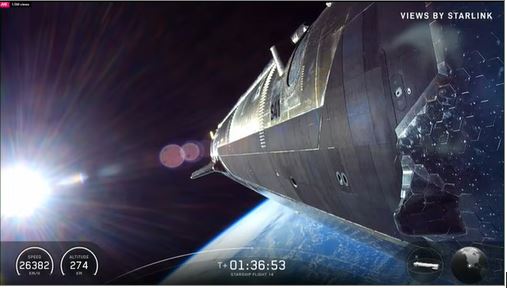 SpaceX’s Starship Makes It to Orbit for the First Time
