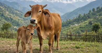 बद्री गाय के संरक्षण में बड़ी छलांग, प्रयोगशाला तकनीक से जन्मी बछिया