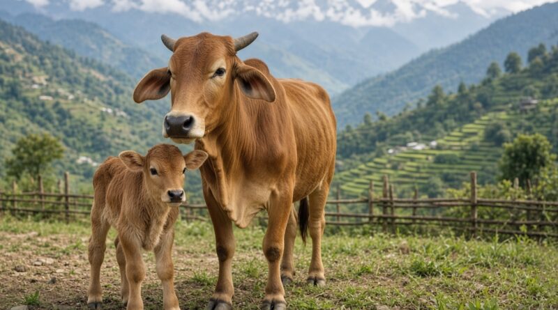 बद्री गाय के संरक्षण में बड़ी छलांग, प्रयोगशाला तकनीक से जन्मी बछिया