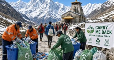 चारधाम यात्रा में अब तक 798 टन कचरा एकत्रित, प्लास्टिक के निस्तारण पर विशेष जोर