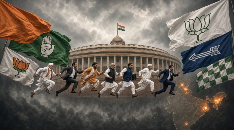दल बदल का दलदल : चुनाव जीतने के बाद 111 सांसद-विधायकों ने बदला दल, 29 भाजपा में गए : एडीआर