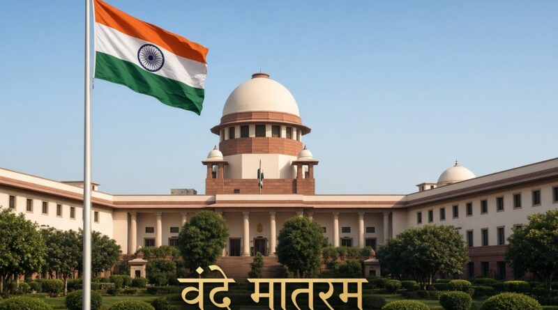 वंदे मातरम् न गाने पर आपराधिक कार्रवाई के सवाल की जांच करेगा सुप्रीम कोर्ट