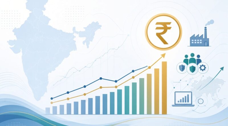 जीडीपी के आंकड़ों पर उठे सवाल, सरकार ने कहा—आधार वर्ष बदलने से घटा पिछले साल का अनुमान