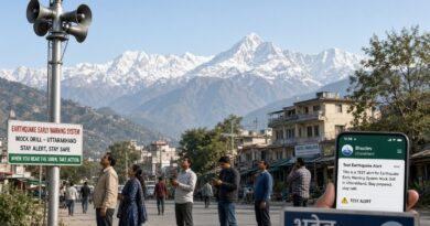 उत्तराखण्ड में भूकम्प पूर्व चेतावनी प्रणाली का परीक्षण