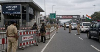 दिल्ली में अभूतपूर्व सुरक्षा घेराबंदी, 45 मेट्रो स्टेशन बंद और 250 ट्रेनें निरस्त