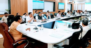 मुख्य सचिव ने शारदा रिवरफ्रंट कॉरिडोर के कार्यों में धीमी प्रगति पर जताई नाराजगी