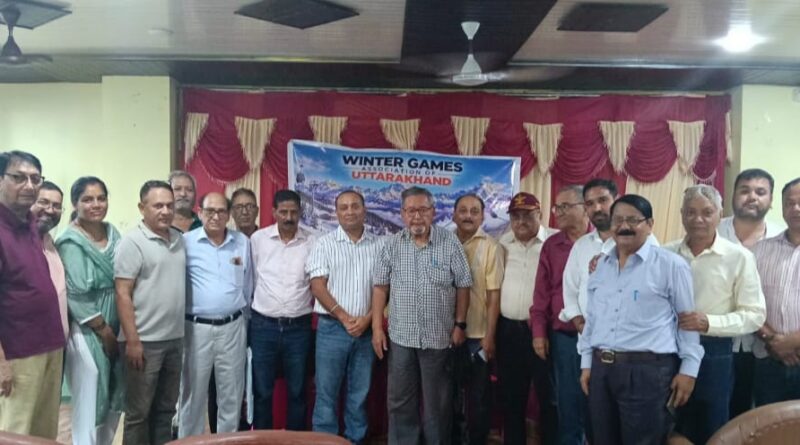 विंटर गेम्स एसोसिएशन ऑफ उत्तराखंड के अध्यक्ष बने अजय भट्ट