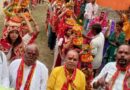 रिठाली में निकली गणेश-हनुमान की भव्य शोभायात्रा, 51 महिलाओं ने उठाए कलश