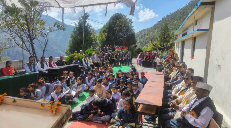 मानमती में राजकीय इंटर कॉलेज का उद्घाटन, क्षेत्रवासियों की वर्षों पुरानी मांग पूरी