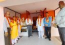 रिठाली के शिव मंदिर में गणेश और हनुमान की मूर्तियों की प्राण प्रतिष्ठा