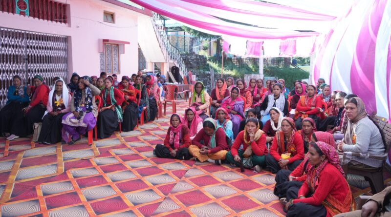 सुनंदा सहकारिता ने कमाया 1.46 लाख का लाभ, महिला उद्यमियों को बांटा लाभांश