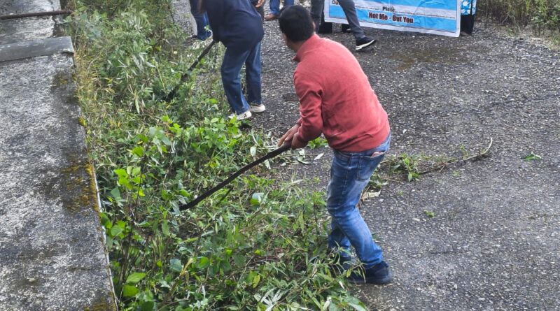 राष्ट्रीय एकता दिवस पर नरेंद्रनगर महाविद्यालय में स्वच्छता अभियान और एकता रैली आयोजित