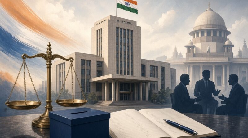चुनाव आयोग पर न्यायिक कसौटी: सवाल केवल मतदाता सूची का नहीं,  विश्वसनीयता का भी