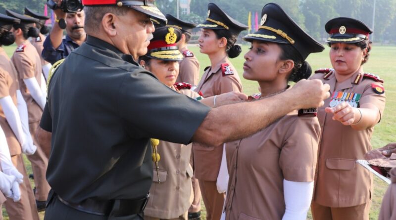 आर्मी हॉस्पिटल (R&R) दिल्ली में 29 नर्सिंग कैडेट्स मिलिट्री नर्सिंग सर्विस में शामिल