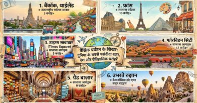 दुनिया को सबसे ज्यादा आकर्षित करते शहर, देश और धरोहरें