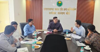 उत्तराखंड की श्रमिक स्वास्थ्य सुरक्षा योजना का अध्ययन करने पहुंची उत्तर प्रदेश की टीम