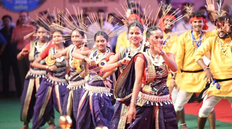 खटीमा में तीन दिवसीय उत्तराखंड आदि रंगोत्सव शुरू