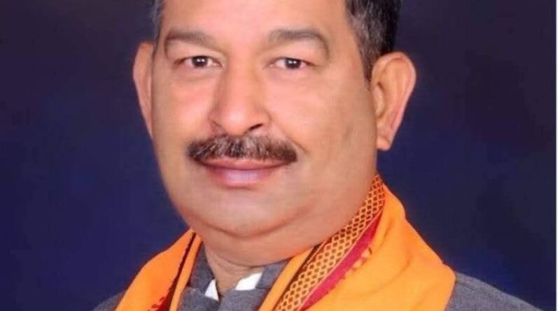 नरेश बंसल की जगह दिनेश आर्य होंगे भाजपा के राज्यसभा प्रत्याशी