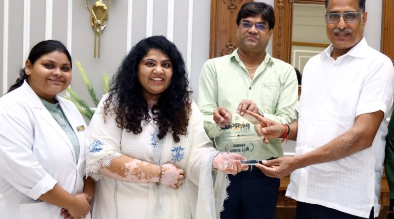 पानी के दबाव से जीभ साफ करेगा ‘ऑटो टंग क्लीनर’, प्रो. अंकिता जैन की टीम को पुरस्कार