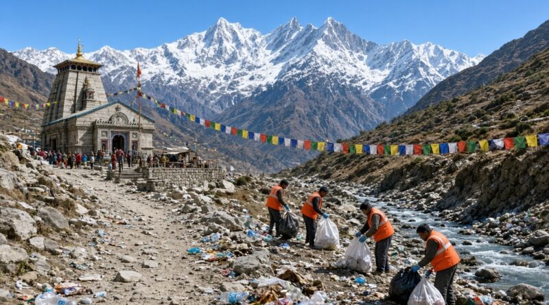चारधाम में 798 टन कचरा: आंकड़ों में सफाई, धरातल पर हिमालय के लिए बढ़ती चुनौती